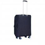 Koffer T25 erweiterbar Größe M, Farbe: blau/petrol, Marke: Franky, Abmessungen in cm: 43x68x27.5, Bild 5 von 7