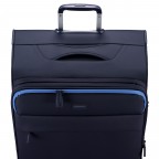 Koffer T25 erweiterbar Größe L, Farbe: blau/petrol, Marke: Franky, Abmessungen in cm: 47x80x31, Bild 7 von 7