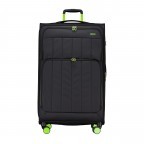 Trolley T26 erweiterbar Größe L, Farbe: schwarz, gelb, Marke: Franky, Abmessungen in cm: 46x80x25, Bild 1 von 7