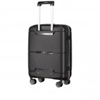 Koffer PP20 innerhalb der IATA-Norm 55 cm Blue Metallic, Farbe: blau/petrol, Marke: Franky, EAN: 4251672758287, Abmessungen in cm: 39.5x55x20, Bild 6 von 10