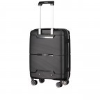 Koffer PP20 innerhalb der IATA-Norm 55 cm Grey Metallic, Farbe: grau, Marke: Franky, EAN: 4251672758270, Abmessungen in cm: 39.5x55x20, Bild 7 von 10