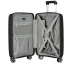 Koffer PP20 innerhalb der IATA-Norm 55 cm Blue Metallic, Farbe: blau/petrol, Marke: Franky, EAN: 4251672758287, Abmessungen in cm: 39.5x55x20, Bild 8 von 10