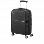 Koffer Starvibe Spinner 55 erweiterbar, Farbe: schwarz, blau/petrol, grün/oliv, flieder/lila, orange, Marke: American Tourister, Abmessungen in cm: 40x55x20, Bild 2 von 13