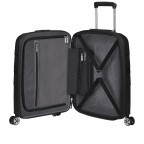 Koffer Starvibe Spinner 55 erweiterbar, Farbe: schwarz, blau/petrol, grün/oliv, flieder/lila, orange, Marke: American Tourister, Abmessungen in cm: 40x55x20, Bild 8 von 13
