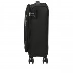 Koffer Pulsonic Spinner 55 Expandable Asphalt Black, Farbe: schwarz, Marke: American Tourister, EAN: 5400520203977, Abmessungen in cm: 40x55x23, Bild 3 von 11