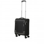 Koffer Pulsonic Spinner 55 Expandable Asphalt Black, Farbe: schwarz, Marke: American Tourister, EAN: 5400520203977, Abmessungen in cm: 40x55x23, Bild 7 von 11
