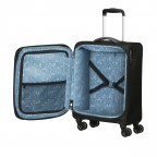 Koffer Pulsonic Spinner 55 Expandable Asphalt Black, Farbe: schwarz, Marke: American Tourister, EAN: 5400520203977, Abmessungen in cm: 40x55x23, Bild 8 von 11