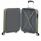 Koffer High Turn Spinner 55 IATA-Maß Matt Black, Farbe: schwarz, Marke: American Tourister, EAN: 5400520213150, Abmessungen in cm: 40x55x20, Bild 3 von 4