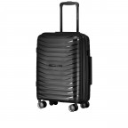 Koffer FLP15 erweiterbar Größe S, Farbe: schwarz, blau/petrol, grün/oliv, rosa/pink, beige, Marke: Flanigan, Abmessungen in cm: 40x55x22, Bild 2 von 12