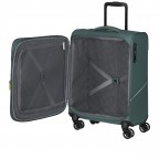 Koffer Summerride Spinner 55 Expandable, Farbe: blau/petrol, grün/oliv, Marke: American Tourister, Abmessungen in cm: 40x55x20, Bild 8 von 11
