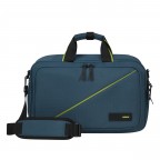 Flugumhänger / Rucksack Take2Cabin 3-Way-Boarding Bag mit Laptopfach 14 Zoll, Farbe: blau/petrol, grün/oliv, Marke: American Tourister, Abmessungen in cm: 40x25x20, Bild 1 von 14