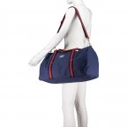 Reise- / Sporttasche Stan Navy, Farbe: blau/petrol, Marke: Blackbeat, EAN: 8720289384647, Abmessungen in cm: 48x27x21, Bild 4 von 7