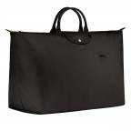 Reisetasche Le Pliage Green Reisetasche XL, Farbe: schwarz, anthrazit, braun, rot/weinrot, Marke: Longchamp, Abmessungen in cm: 55x40x23, Bild 2 von 5