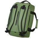 Reisetasche Ecodiver Duffle S auch als Rucksack nutzbar, Farbe: schwarz, grün/oliv, weiß, Marke: Samsonite, Abmessungen in cm: 31x55x24, Bild 3 von 11