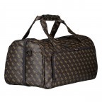 Reisetasche Divvy 4g-logo Brown, Farbe: braun, Marke: Guess, EAN: 0190231736264, Abmessungen in cm: 53x27x27, Bild 2 von 4