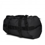 Reisetasche / Rucksack Texel Duffle Bag Black, Farbe: schwarz, Marke: Rains, EAN: 5711747560652, Abmessungen in cm: 62x34x34, Bild 2 von 7
