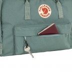 Reisetasche / Rucksack Kånken Weekender mit Laptopfach 17 Zoll, Farbe: schwarz, blau/petrol, grün/oliv, flieder/lila, beige, Marke: Fjällräven, Abmessungen in cm: 44x30x20, Bild 8 von 8