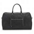 Reisetasche Wilder Travel Größe 50 cm, Farbe: schwarz, beige, Marke: Guess, Abmessungen in cm: 50x31x26, Bild 3 von 6