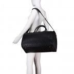 Reisetasche Wilder Travel Größe 50 cm, Farbe: schwarz, beige, Marke: Guess, Abmessungen in cm: 50x31x26, Bild 4 von 6