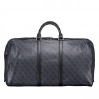 Reisetasche Pisa 4G-Logo Größe 56 cm, Farbe: schwarz, braun, grün/oliv, Marke: Guess, Abmessungen in cm: 56x30x22, Bild 3 von 5