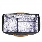 Reisetasche / Rucksack Duffle Essentials Small, Farbe: anthrazit, blau/petrol, cognac, Marke: Cabaia, Abmessungen in cm: 45x30x29, Bild 6 von 11