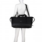 Reisetasche Eco Series Milan, Farbe: schwarz, beige, Marke: Johnny Urban, Abmessungen in cm: 52x37x25, Bild 6 von 9