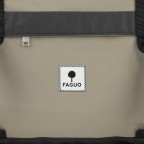 Reisetasche / Rucksack Big Duffle, Farbe: blau/petrol, grün/oliv, beige, Marke: Faguo, Abmessungen in cm: 55x32x32, Bild 8 von 8