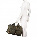 Reisetasche X-BAG & X-Travel Dove Gray, Farbe: taupe/khaki, Marke: Brics, EAN: 8016623887845, Abmessungen in cm: 46x24x22, Bild 8 von 12