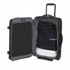 Reisetasche Roader Duffle Wheel 55, Farbe: schwarz, grau, blau/petrol, Marke: Samsonite, Abmessungen in cm: 35x55x23, Bild 7 von 11