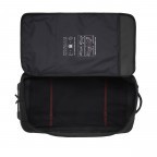 Reisetasche / Trolley Takutea 90 mit Rollen, Farbe: schwarz, orange, Marke: Vaude, Abmessungen in cm: 41x77x35, Bild 8 von 11