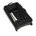 Reisetasche / Trolley Takutea 90 mit Rollen, Farbe: schwarz, orange, Marke: Vaude, Abmessungen in cm: 41x77x35, Bild 9 von 11