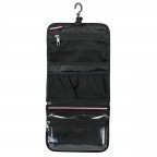Kulturbeutel Elevated Washbag Black, Farbe: schwarz, Marke: Tommy Hilfiger, EAN: 8720643562605, Abmessungen in cm: 25.5x19x6, Bild 3 von 3