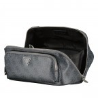 Kulturbeutel Milano 4G-Logo Black, Farbe: schwarz, Marke: Guess, EAN: 7626101549212, Abmessungen in cm: 25x15x13, Bild 5 von 5