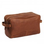 Kulturbeutel Stefan, Farbe: schwarz, cognac, Marke: The Chesterfield Brand, Abmessungen in cm: 29x17x12, Bild 1 von 6