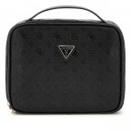 Kulturbeutel Wilder Travel 4G-Logo Peony, Farbe: schwarz, beige, Marke: Guess, Abmessungen in cm: 26.5x22.5x9.5, Bild 1 von 5