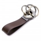 Schlüsselanhänger Key Click Braun, Farbe: braun, Marke: Troika, EAN: 4024023117596, Abmessungen in cm: 3.1x10.1x0.8, Bild 1 von 2