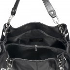 Tasche Savage Schwarz, Farbe: schwarz, Marke: Hausfelder Manufaktur, Abmessungen in cm: 32x28x14, Bild 4 von 7