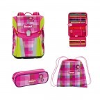 Schulranzen Sunny Set 4-teilig Flowery Island, Farbe: rosa/pink, Marke: Scout, Abmessungen in cm: 30x39x20, Bild 1 von 9
