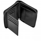 Geldbörse Basic Conny Kroko mit RFID-Schutz Black, Farbe: schwarz, Marke: Liebeskind Berlin, EAN: 4064657290722, Abmessungen in cm: 12.5x10x2.5, Bild 3 von 4