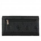 Geldbörse Helaina Black, Farbe: schwarz, Marke: Guess, EAN: 0190231603351, Abmessungen in cm: 19x11x3, Bild 3 von 4