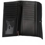Geldbörse Helaina Black, Farbe: schwarz, Marke: Guess, EAN: 0190231603351, Abmessungen in cm: 19x11x3, Bild 4 von 4
