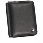 Geldbörse Dalia S mit Rundum-Reißverschluss Black Nickel, Farbe: schwarz, Marke: Abro, EAN: 4061724929639, Abmessungen in cm: 11x14x2, Bild 2 von 4