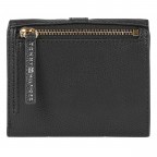 Geldbörse Plush Small Flap Wallet Black, Farbe: schwarz, Marke: Tommy Hilfiger, EAN: 8720642620191, Abmessungen in cm: 11x9.5x3, Bild 2 von 3