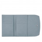 Geldbörse Roseau HPN-30002 Hellblau, Farbe: blau/petrol, Marke: Longchamp, EAN: 3597922262403, Abmessungen in cm: 14x8.5x4, Bild 2 von 3