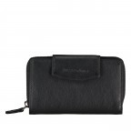 Geldbörse Just-Pure Belana SL-13982, Farbe: anthrazit, blau/petrol, taupe/khaki, beige, Marke: Harbour 2nd, Abmessungen in cm: 16x10x2.7, Bild 1 von 5