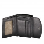 Geldbörse Just-Pure Ilona SL-13983, Farbe: anthrazit, blau/petrol, taupe/khaki, beige, Marke: Harbour 2nd, Abmessungen in cm: 12.5x9.5x3, Bild 4 von 5