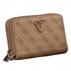 Geldbörse Laurel 4G-Logo, Farbe: anthrazit, cognac, Marke: Guess, Abmessungen in cm: 15x10x3.5, Bild 2 von 6