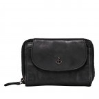 Geldbörse Anchor-Love Lilian SL-14502 mit RFID-Schutz, Farbe: anthrazit, blau/petrol, cognac, Marke: Harbour 2nd, Abmessungen in cm: 13x9.5x3.5, Bild 1 von 6