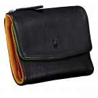 Geldbörse Nappa mit RFID-Schutz, Farbe: schwarz, blau/petrol, rot/weinrot, beige, Marke: Hausfelder Manufaktur, Abmessungen in cm: 11.5x9.2x2.5, Bild 2 von 5
