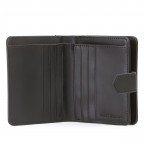 Geldbörse Fosca Relove Recycle, Farbe: schwarz, beige, Marke: Valentino Bags, Abmessungen in cm: 11.1x9.5x3, Bild 4 von 4